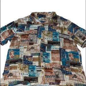 Batik Bay Hawaiian Shirt 🏄‍♀️ 🍍 🌊, Size XXL